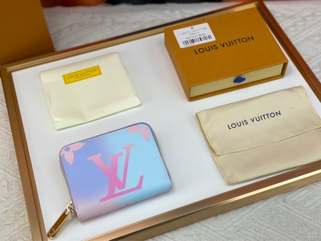 LOUIS VUITTON Wallets  81270Zippy blue